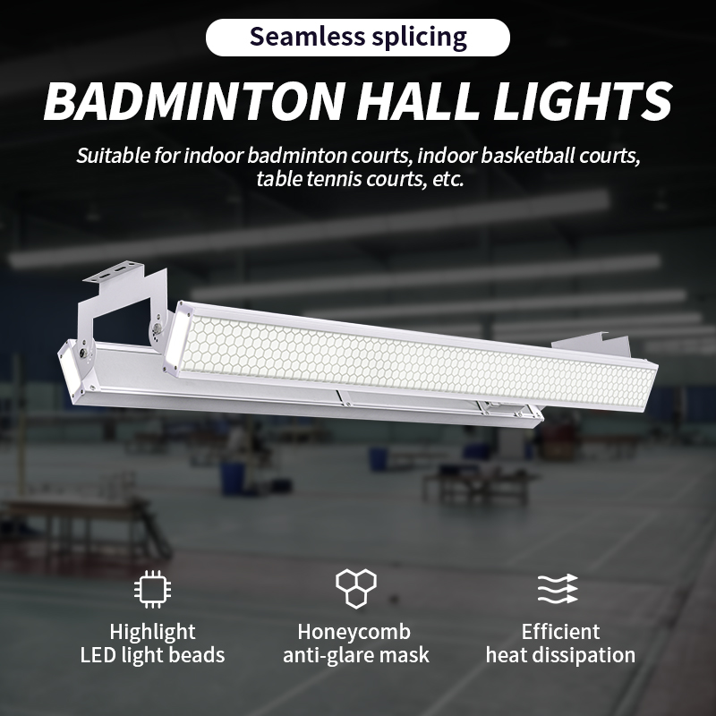 Badminton Court - إضاءة LED جديدة للملاعب الداخلية، إضاءة