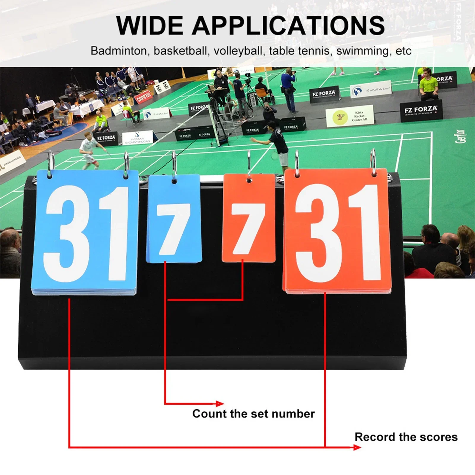 لوحة نتائج للمنافسة الرياضية م - مراجعة Badminton Scoreboard وسعره