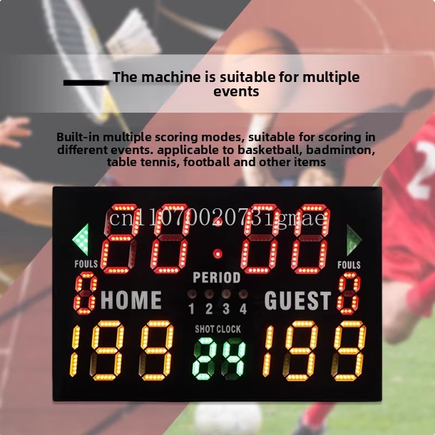 لوحة نتائج إلكترونية لكرة السل - مراجعة Badminton Scoreboard وسعره
