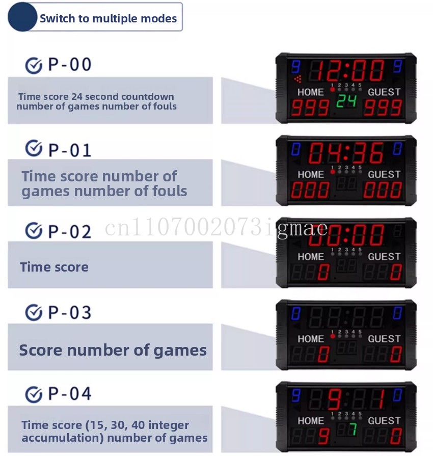 لوحة نتائج إلكترونية لكرة السل - مراجعة Badminton Scoreboard وسعره