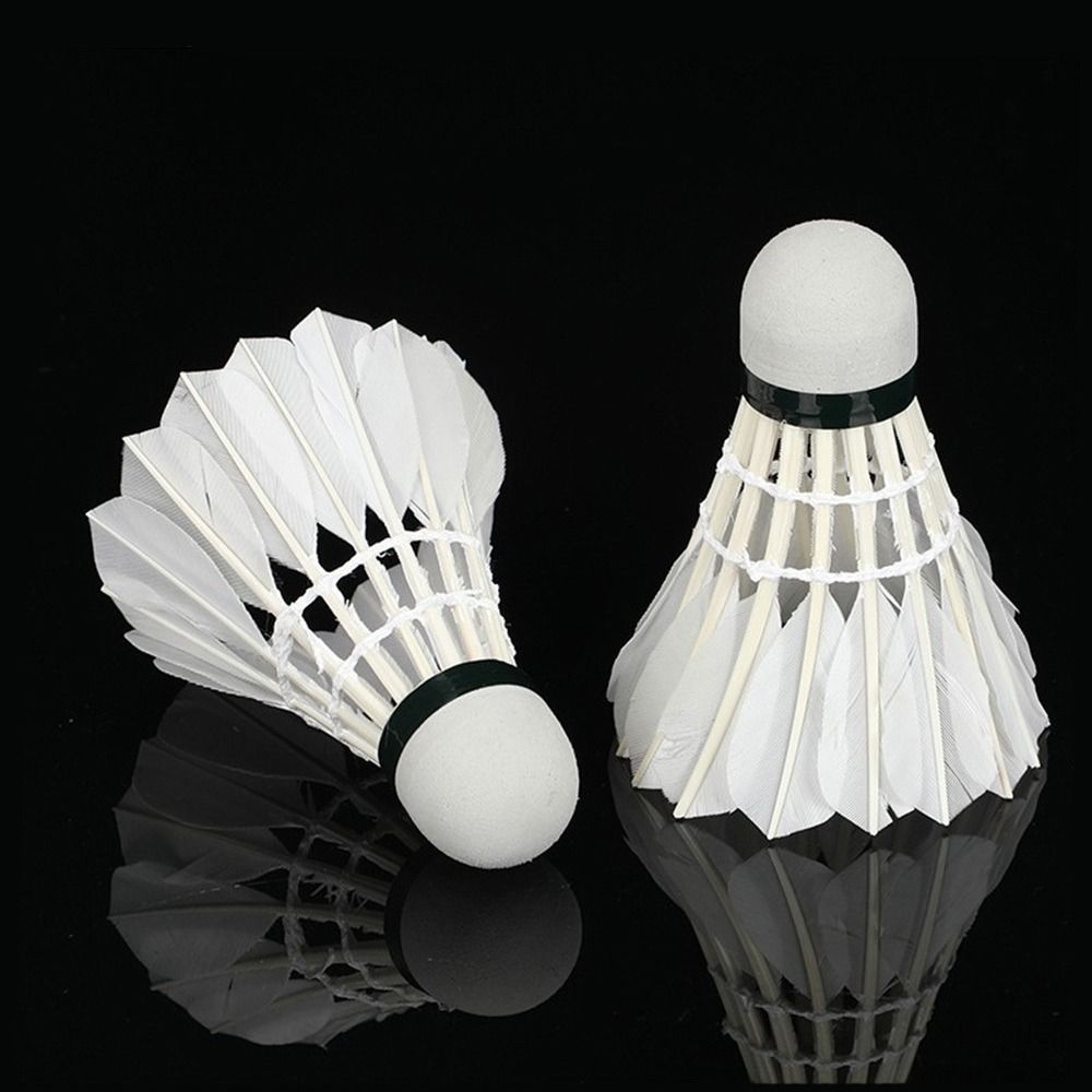 3/6/12 قطعة جديد الأبيض الريشة - مراجعة Badminton Victor وسعره