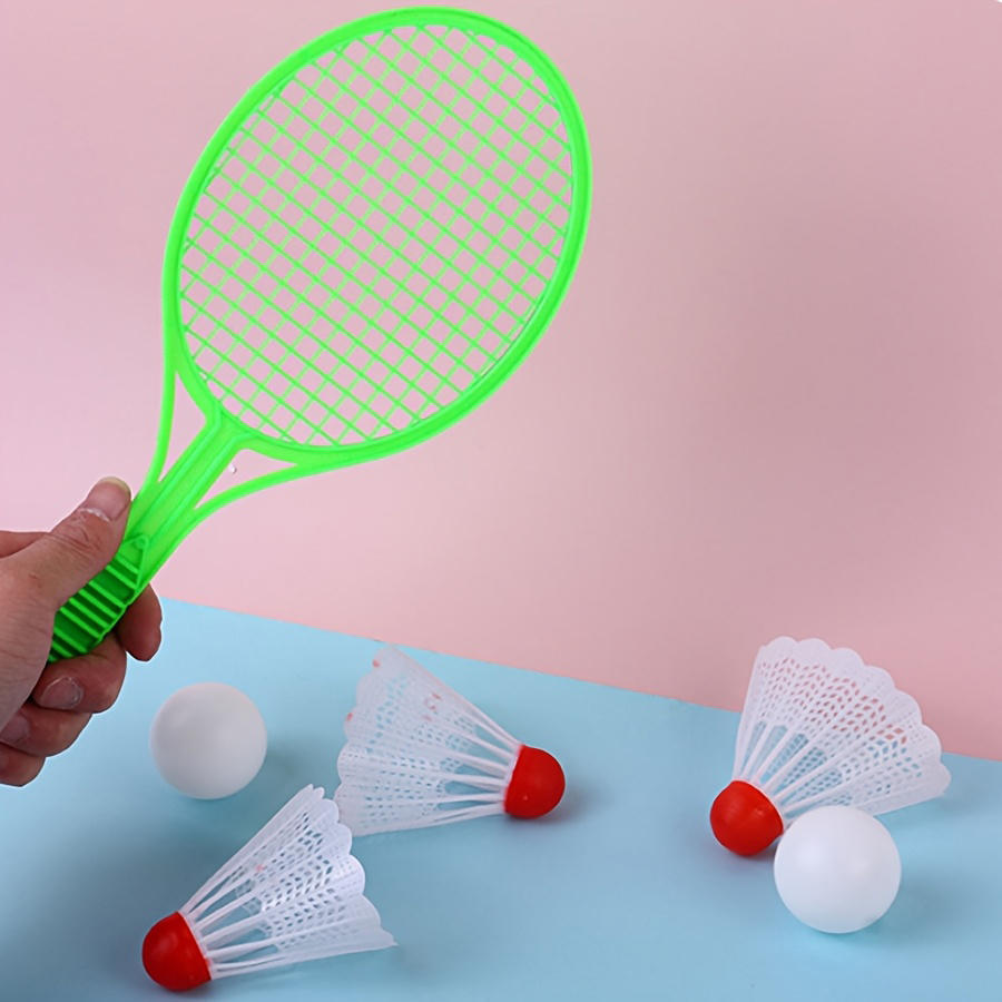 4 قطعة/المجموعة البسيطة البلاس - مراجعة Badminton Fun Game وسعره