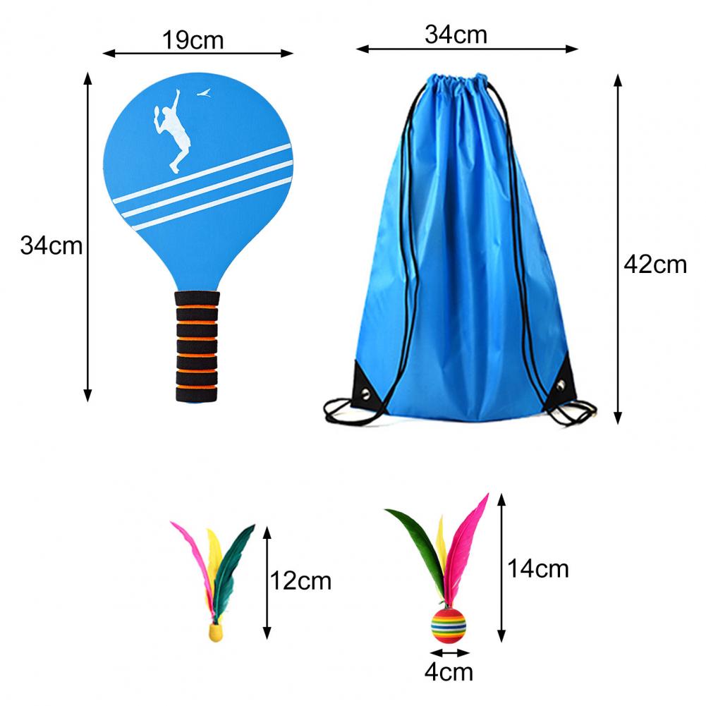 مجموعة مضارب بادمنتون للشاطئ ب - مراجعة Badminton Fun Game وسعره